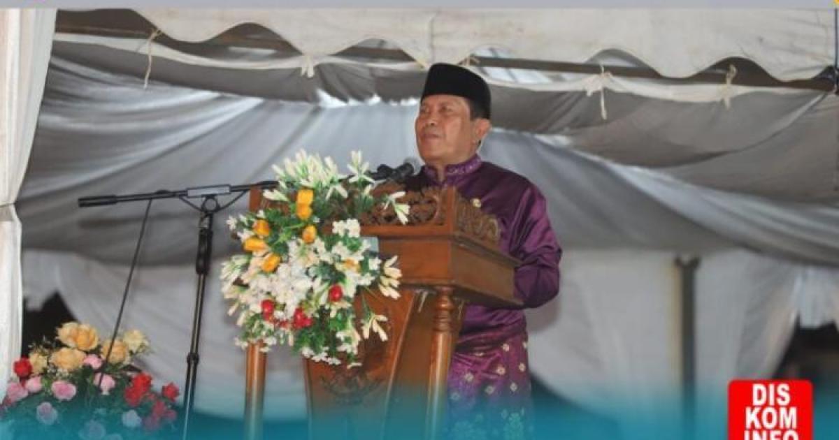 Bupati Sukiman menutup secara resmi MTQ 24 Rokan Hulu