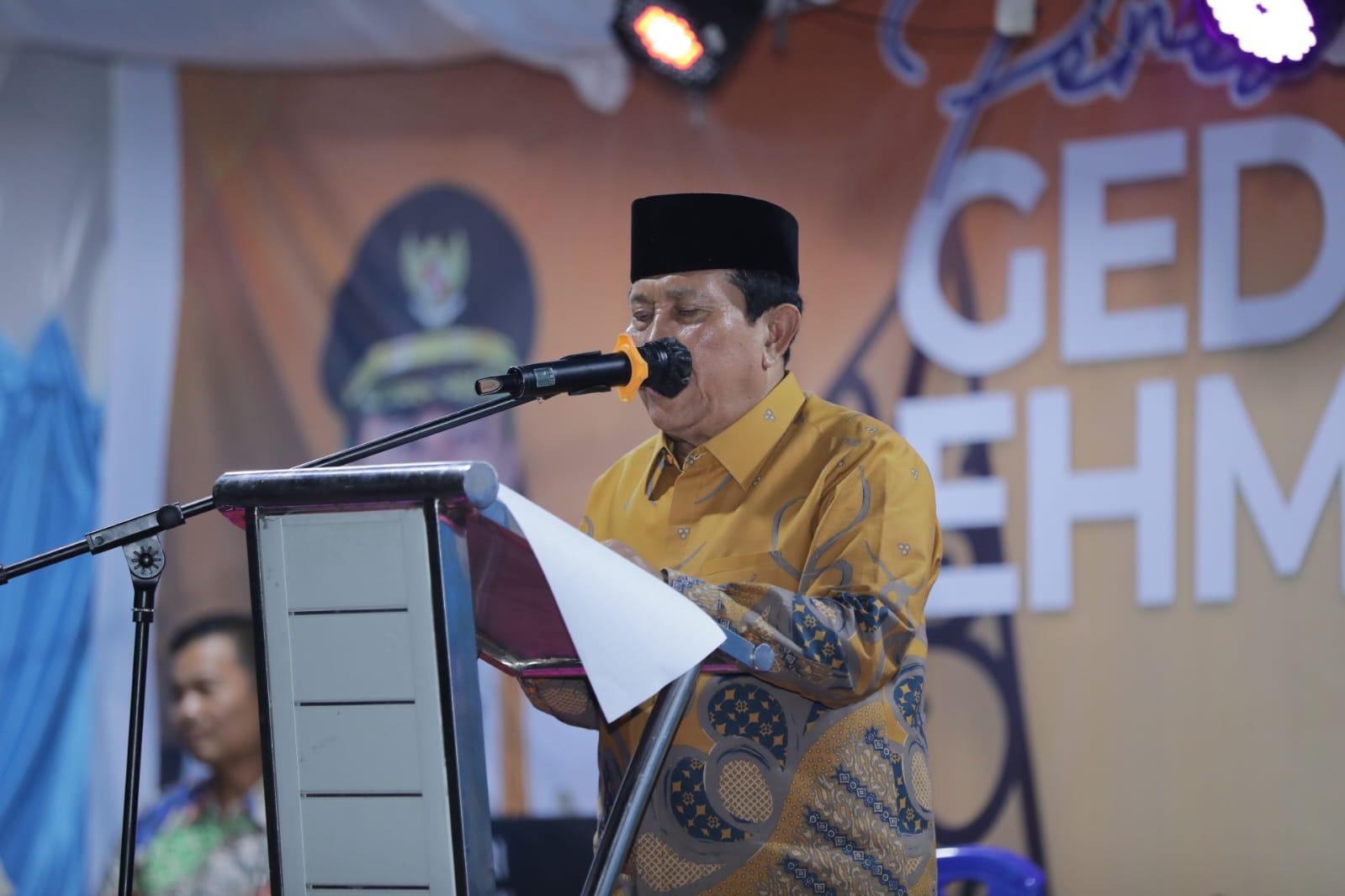 Ketum IKJR Riau H. Sukiman saat memberikan sambutan