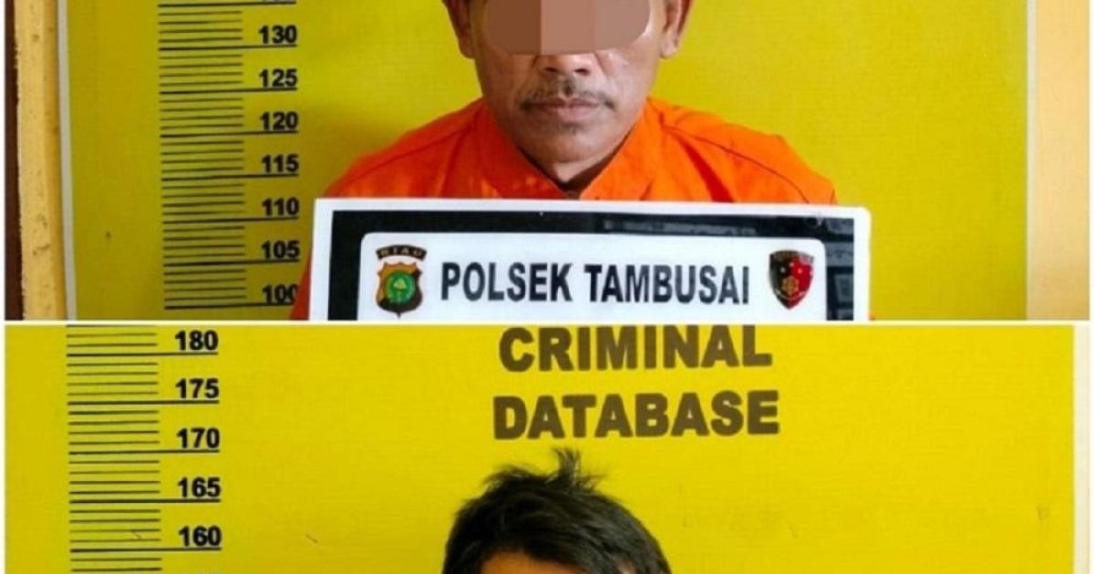 Dua terduga pelaku yang sudah berhasil ditangkap