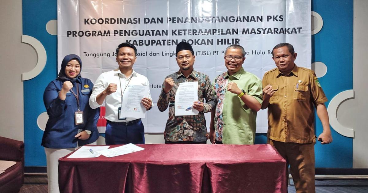 Penandatanganan MoA antara PCR dan 10 LPK serta HILLSI