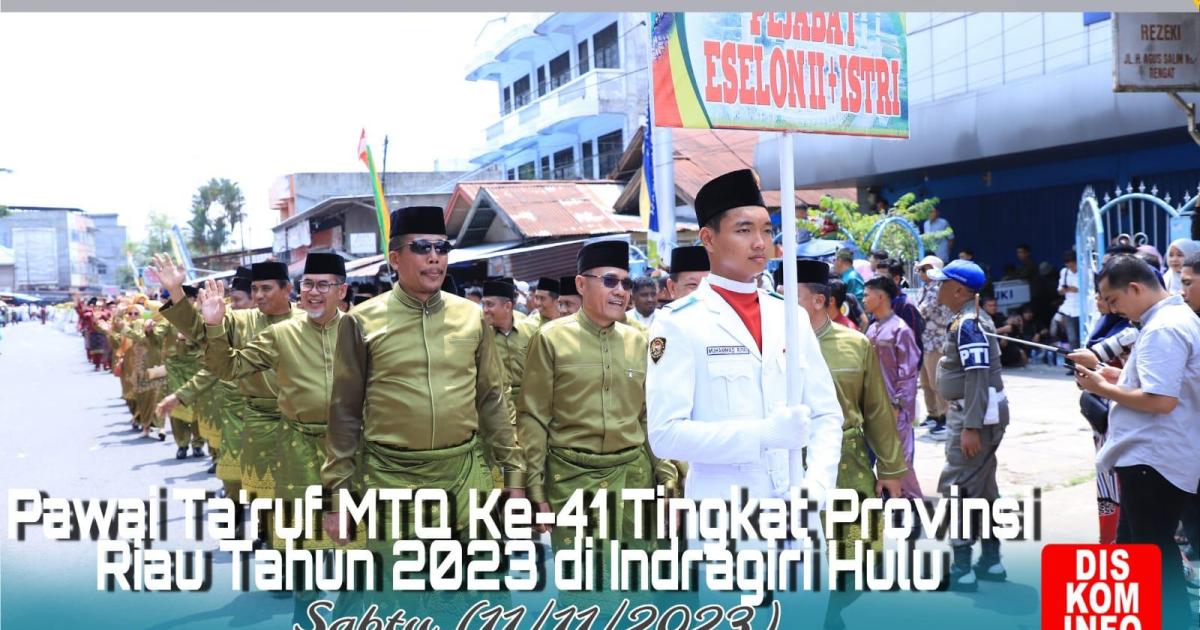 Barisan pawai Ta'aruf Rohul